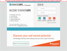 Tablet Screenshot of bankersgps.com